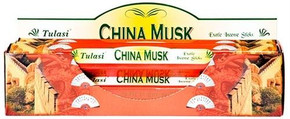 Tulasi Incense Tulasi China Musk Incense 20 Stick Packs 6/Box