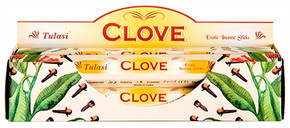 Tulasi Clove Incense 20 Stick Packs (6/Box)