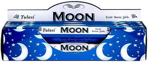 Tulasi Incense Tulasi Moon Incense 20 Stick Packs 6/Box Tulasi Incense Tulasi Moon Incense 20 Stick Packs 6/Box