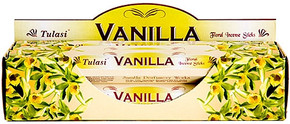 Tulasi Vanilla Incense 20 Stick Packs (6/Box) Tulasi Vanilla Incense 20 Stick Packs (6/Box)