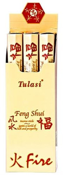 Tulasi Incense Tulasi Feng Shui Fire Incense 20 Stick Packs 6/Box