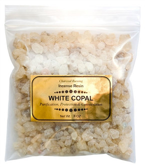 White Copal Incense Resin - 8 OZ.