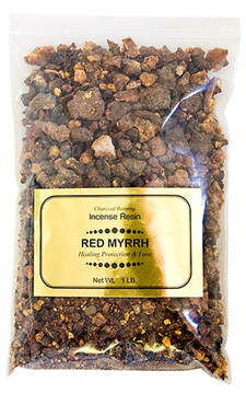 Red Myrrh Incense Resin - 1 LB.