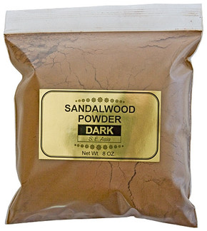 Sandalwood Powder - Dark (S.E. Asia) - 8 OZ.