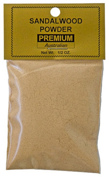 Sandalwood Powder - Premium (Australian) - 1/2 OZ.