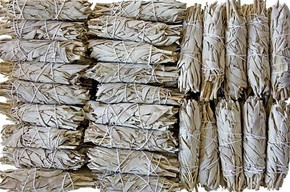 Style elytS California White Sage Mini Smudges 4L Long Style Pack of 25