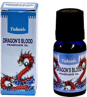 Tulasi Incense Tulasi Dragons Blood Fragrance Oil 10 ML - 1/3 FL OZ 12/Box