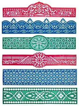 Shelly Heena Tattoo Stencil Band 1.5x7 Set of 6