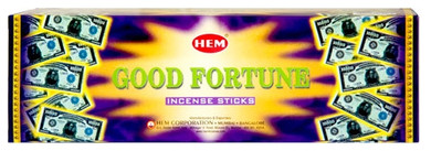 Hem Good Fortune Incense 8 Stick Packs (25/Box)