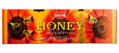 Hem Honey Incense 8 Stick Packs (25/Box)