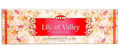 Hem Lily of Valley Incense 8 Stick Packs (25/Box)