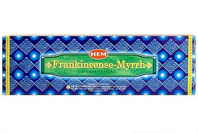 Hem Frank-Myrrh Incense 8 Stick Packs (25/Box)