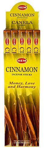 Hem Cinnamon Incense 8 Stick Packs (25/Box)