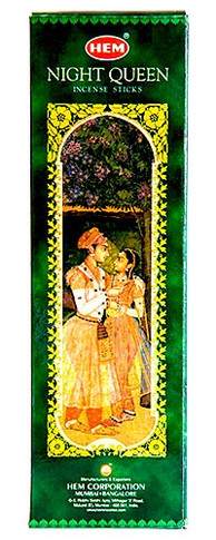 Hem Night Queen Incense 8 Stick Packs (25/Box)