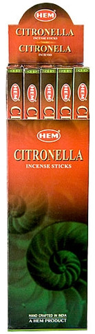 Hem Citronella Incense 8 Stick Packs (25/Box)