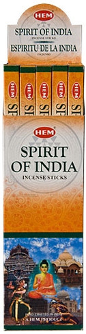 Hem Spirit Of India Incense 8 Stick Packs (25/Box)