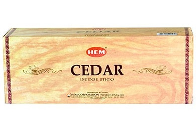Hem Cedar Incense 20 Stick Packs (6/Box)
