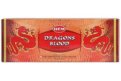 Hem Incense Hem Dragons Blood Incense 20 Stick Packs 6/Box