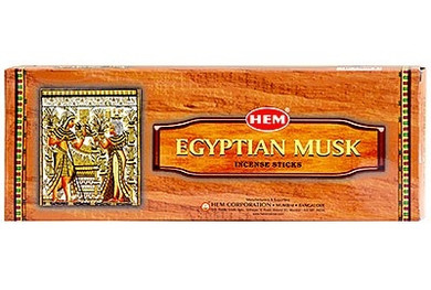 Hem Egyptian Musk Incense 20 Stick Packs (6/Box)