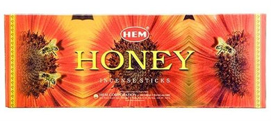 Hem Incense Hem Honey Incense 20 Stick Packs 6/Box