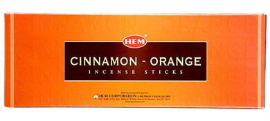 Hem Cinnamon-Orange Incense 20 Stick Packs (6/Box)