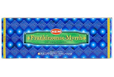 Hem Frank-Myrrh Incense 20 Stick Packs (6/Box)