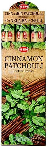 Hem Incense Hem Cinnamon-Patchouli Incense 20 Stick Packs 6/Box