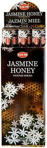 Hem Incense Hem Jasmine-Honey Incense 20 Stick Packs 6/Box