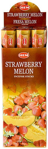 Hem Strawberry-Melon Incense 20 Stick Packs (6/Box)