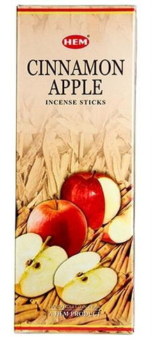 Hem Incense Hem Cinnamon-Apple Incense 20 Stick Packs 6/Box