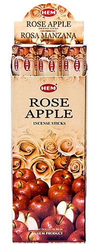 Hem Rose-Apple Incense 20 Stick Packs (6/Box)