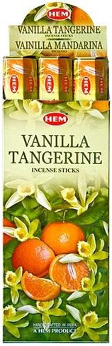 Hem Incense Hem Vanilla-Tangerine Incense 20 Stick Packs 6/Box