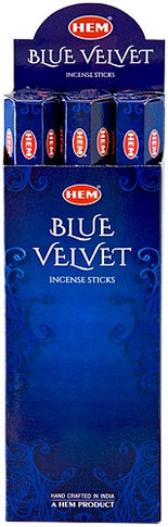 Hem Blue Velvet Incense 20 Stick Packs (6/Box)
