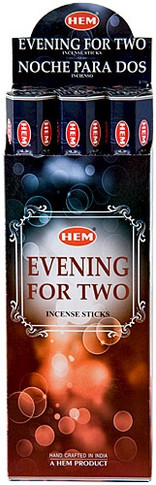 Hem Evening For Two Incense 20 Stick Packs (6/Box)