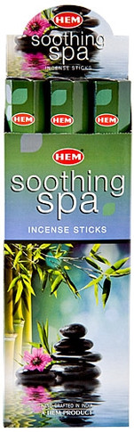 Hem Soothing Spa Incense 20 Stick Packs (6/Box)