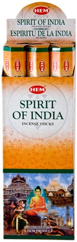 Hem Spirit Of India Incense 20 Stick Packs (6/Box)