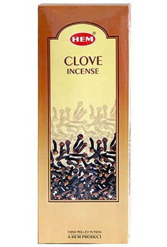 Hem Clove Incense 20 Stick Packs (6/Box)
