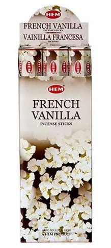 Hem Incense Hem French Vanilla Incense 20 Stick Packs 6/Box
