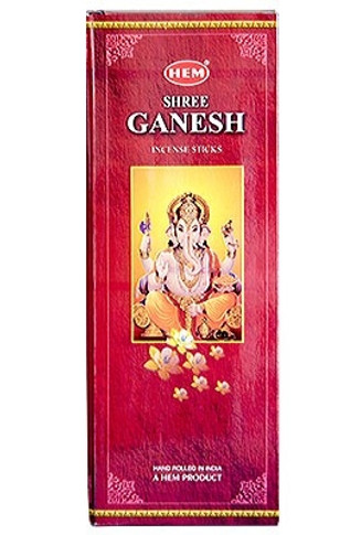 Hem Ganesh Incense 20 Stick Packs (6/Box)