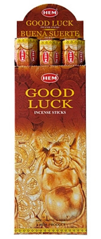 Hem Good Luck Incense 20 Stick Packs (6/Box)