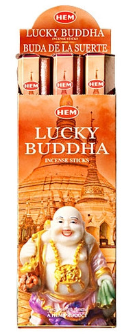Hem Lucky Buddha Incense 20 Stick Packs (6/Box)