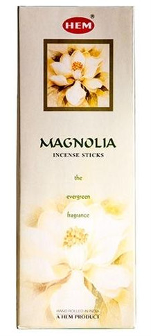 Hem Incense Hem Magnolia Incense 20 Stick Packs 6/Box