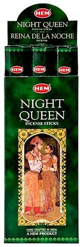 Hem Incense Hem Night Queen Incense 20 Stick Packs 6/Box