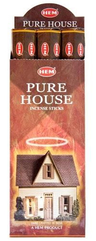 Hem Incense Hem Pure House Incense 20 Stick Packs 6/Box
