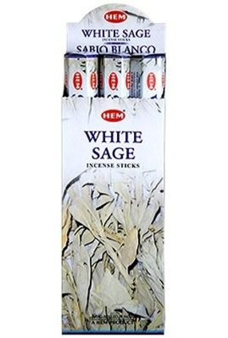 Hem Incense Hem White Sage Incense 20 Stick Packs 6/Box