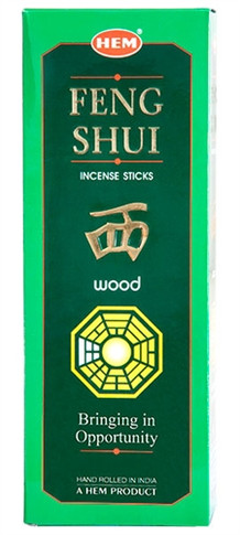 Hem Feng Shui Wood Incense 20 Stick Packs (6/Box)