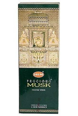 Hem Incense Hem Precious Musk Incense 20 Stick Packs 6/Box