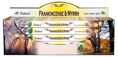 Tulasi Frank & Myrrh Incense 8 Stick Packs (25/Box)