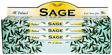 Tulasi Sage Incense 8 Stick Packs (25/Box)