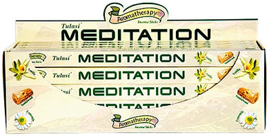 Tulasi Meditation Incense 8 Stick Packs (25/Box)